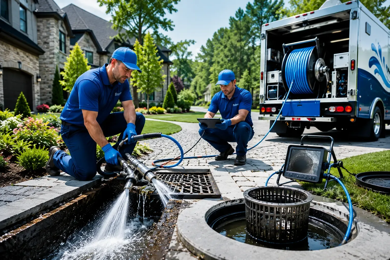 Local outdoor drain cleaning professionals in Reynoldsville, PA